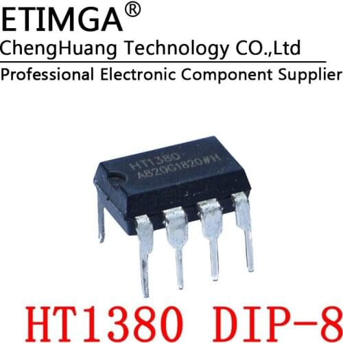 5PCS/LOT HT1380 DIP-8 Serial clock chip