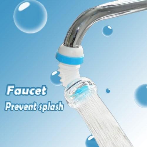 360 Degree Rotatable Water Faucet Aerator Bubbler Water Filter Swivel Head Water Saving Faucet Aerator Nozzle Tap Adapter Device