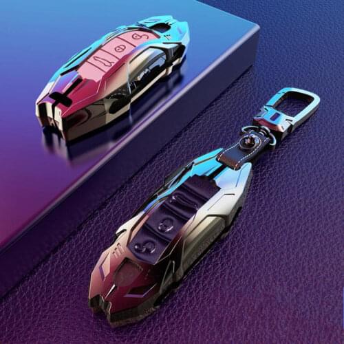 Car Remote Smart Key Fob Shell Case Cover Keychain bag For Porsche Panamera Cayenne 971 911 9YA Macan Boxster 2018 Accessories
