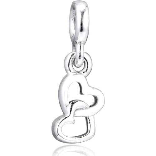 Fits Me Style Bracelet Small Hole Loves Dangle Charm Beads for Jewelry Making Genuine 925 Sterling Silver Mini Charms Bead