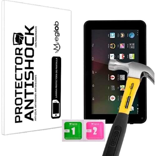 Screen protector Anti-Shock Anti-scratch Anti-Shatter compatible with Tablet Denver TAQ-70303