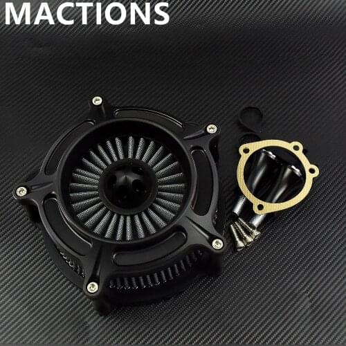 Air Cleaner Filter Turbine Spike For Harley Softail Breakout Deluxe Heritage Slim Touring Street Glide CV Dyna Switchback 93-16