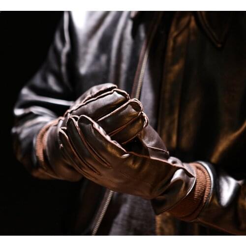 GL-MP Super Offer! Genuine Horsehide Leather Good Quality Horse Durable Rider Gloves 4 Sizes