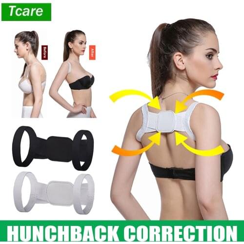 Tcare 3XL-S Back Shoulder Posture Corrector Adult Children Corset Spine Support Belt Correction Brace Orthotics Correct Posture