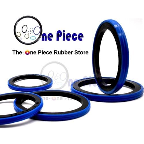 KR OD=20-90mm Piston compact rubber seal polyurethane (PU) + Nitrile (NBR) seal ring hydraulic seal