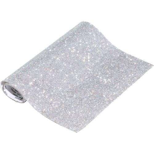 Car Sticker 20*24cm auto Interior DIY Decoration Rhinestone Stickers for cover License Plate Frame Logo Door Handle Indoor