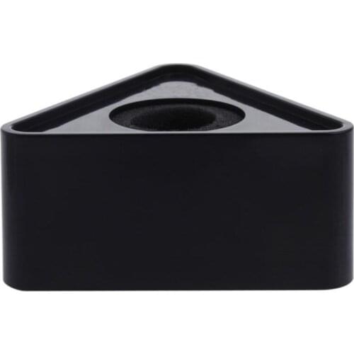 2021 New White Hole Triangular Mic Microphone TV Interview Logo Flag Station DIY