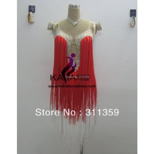 New Competition Latin dance dress,tango salsa samba dance dress,latin dance wear,KAKA-L130332