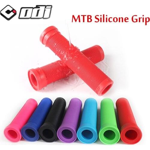 ODI bicycle Handlebar grip MTB Silicone bike bar Grip Cover 130MM Anti-skid For Road Mountain Folding Blance Cycling Accessories