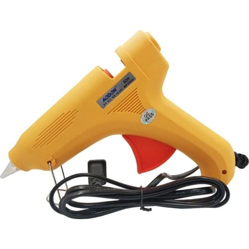 60w 80w 100W Adhesive thermal hot melt glue gun 11mm hot glue gun crafts for DIY usage aluminium nozzle dropshipper
