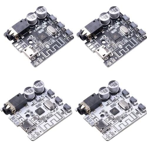 2Pcs Bluetooth Audio Receiver Board, Bluetooth 5.0 Stereo MP3 Music Player for Phone Audio Receiver