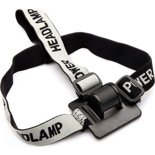 Adjustable Head Strap for LED Bike light Headlight Elastic Head Strap Mount for Headlamp Bicycle Lamp Headband