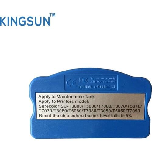 T6193 Maintenance Tank Chip Resetter For Epson SureColor F6000 F6070 B6000 B6070 B7000 B7070 P10000 P2000 T3200 T3270 T5270