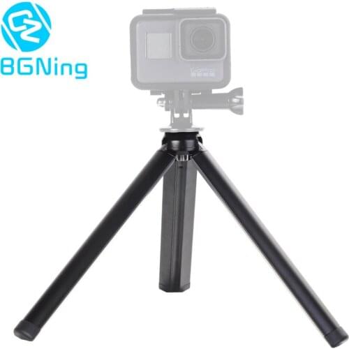 Action Camera Tripod with 1/4 Connector for DJI Osmo / Zhiyun Smooth Evolution / feiyu G5 G6 Gimbal Support Stand Holder Mount