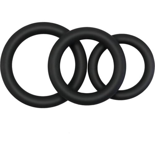 Silicone Penis Ring Ejaculation Delay Cock Rings Dick Erection Cockring Male Chastity Adult Sex Toys For Men Lock Sperm Trainer