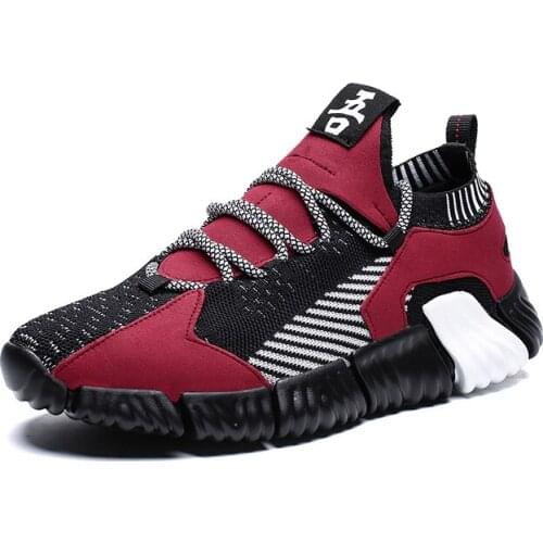 New Color Men matching Shoes Men Breathable Casual Shoes Fashion Men Mesh Shoes Lace Up Wear-resistant Zapatillas Deportiva