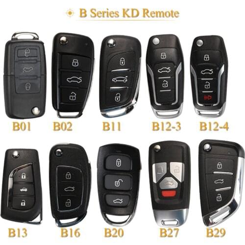 Kutery Universal Remote Control Car Key For B01 B02 B11 B12 B13 B16 B20 B27 For KD900/KD-X2/URG200 B Series KD Key