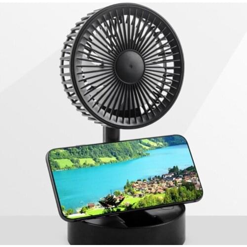 Retractable and Foldable Portable Mini Fan USB Charging Smart Personal Cooling Tool for Summer Home and Office Cooling