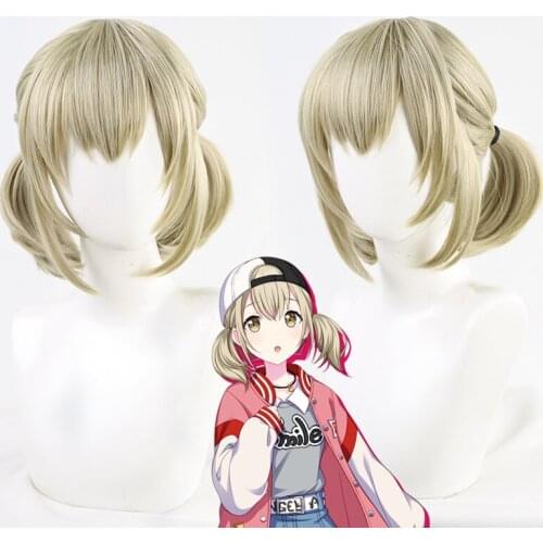 Vivid Bad Squad Azusawa Kohane Cosplay Wig Heat Resistant Synthetic Hair Halloween Carnival Costume Accessories