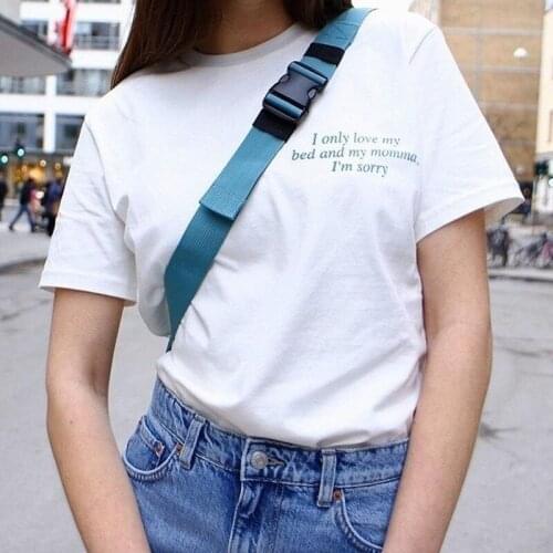 Women Fashion Aesthetic Harajuku Tees Causal Grunge Tee Shirt T-Shirt Hipsters Street Style