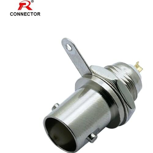 1pc BNC Female Bulkhead Connector with Nut & Washer