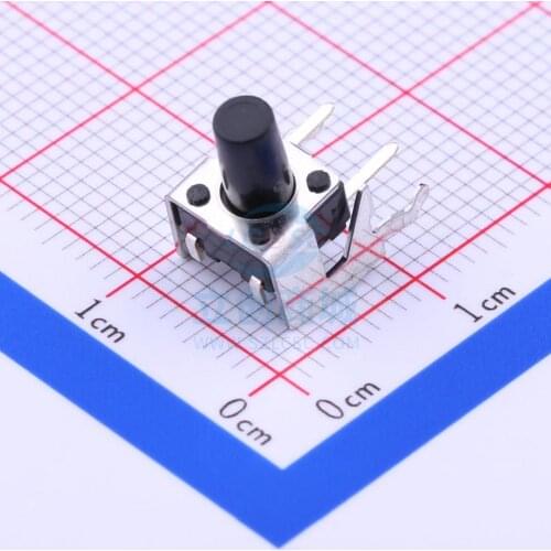 10pcs high quality 6*6*9.5 tact switch 6*6 bracket button horizontal SKHHLQA010
