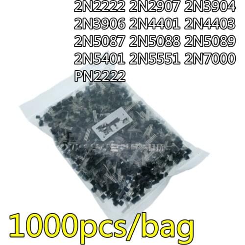100pcs/lot 2N3906 PNP transistors TO-92