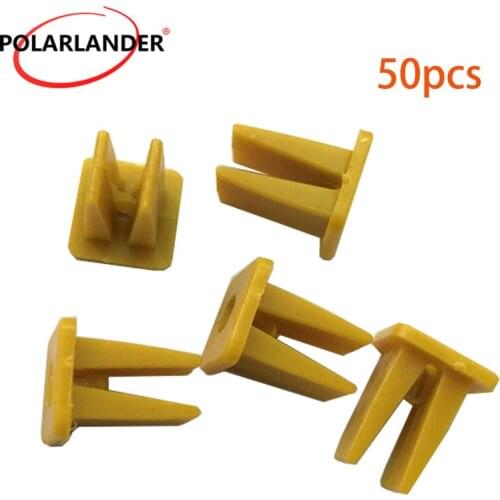 50pcs Self-tapping Screw Holder Fixed Clamp K17 Car Decorative Clip Cover K17 Decorative Screw Holder Auto Universal Fastener