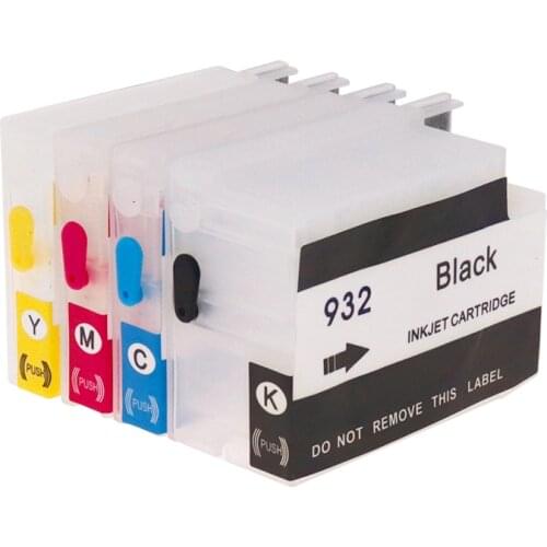932XL 933 For HP932 933XL Refillable Ink Cartridge For HP932 6100 6600 6700 7110 7610 7612 7510 7512 Printer With ARC Chips