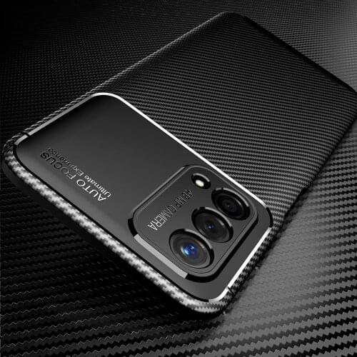A93 Shockproof Carbon Case for OPPO A93 5G Case Silicone TPU Cover for OPPO A 93 5G Phone Case Soft Back Cover For A93 5G