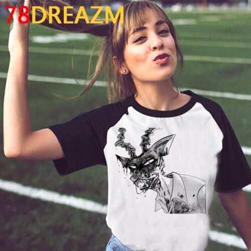 Beastars summer top male plus size casual kawaii graphic tees clothes streetwear ulzzang