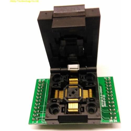 Free shipping SOCKET TQFP32 QFP32/ LQFP32 TO DIP28 TQFP32 to dip32 adapter socket