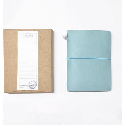 ERAL travelers notebook-small sizes nine colors. Colour fashion. passport size can be put in it as a folder.Travel with you