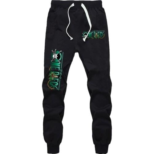 Men Women Jogger Fitness Long Pants ONE PIECE Roronoa Zoro Sports Breathable Casual Sweatpants High Quality Trousers