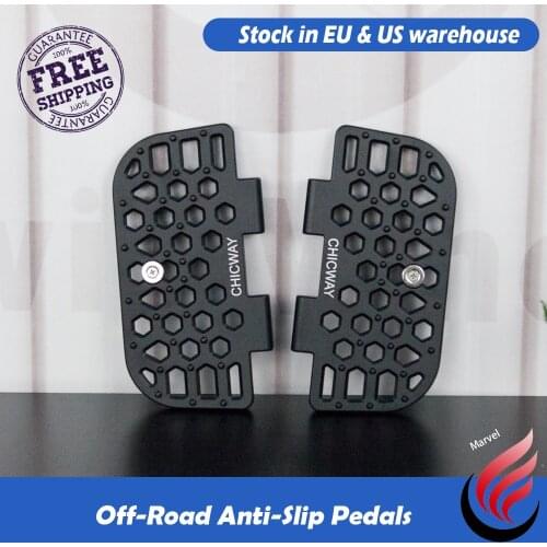 Chicway Electric Unicycle Off-Road pedals Non-slip solid Aluminum Suitable Begode InmotionV11 Sherman Monowheels Free Shipping