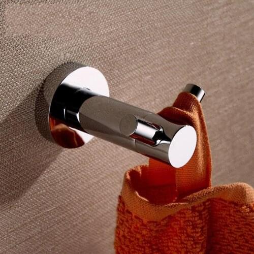 Robe Hook,Clothes Hook,Brass Construction with Chrome finish,Bathroom Hardware,Bathroom Accessories
