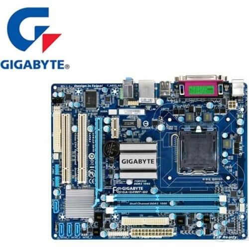 100% Gigabyte GA-G41MT-D3 Motherboard LGA 775 DDR3 8GB 1066Mhz Desktop Mainboard For Core 2 For Intel G41 D3 DDR3 G41MT D3 Used