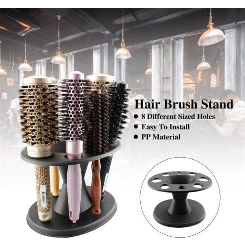 Multifunctional Hairdressing Tools Storage Stand Hair Brush Rolling Comb Stand Hair Styling Tools Accessories Hair Brush Stand