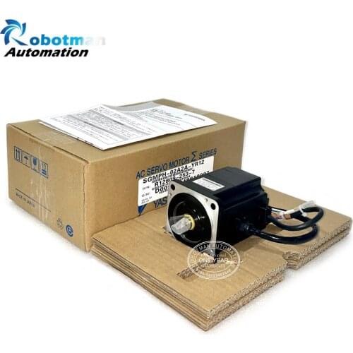 New in box AC Servo Motor SGMPH-02A2A-YR11 SGMPH-02A2A-YR12 200W 200V 2.0A With Free DHL/UPS/FEDEX
