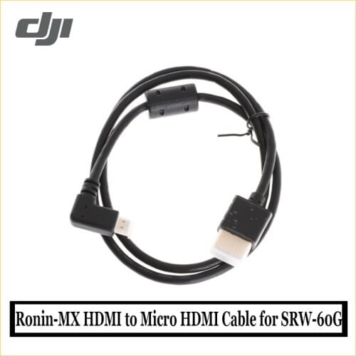 Original DJI Ronin-MX HDMI to Micro HDMI Cable for SRW-60G used to connect a camera via HDMI D Cable length 80cm