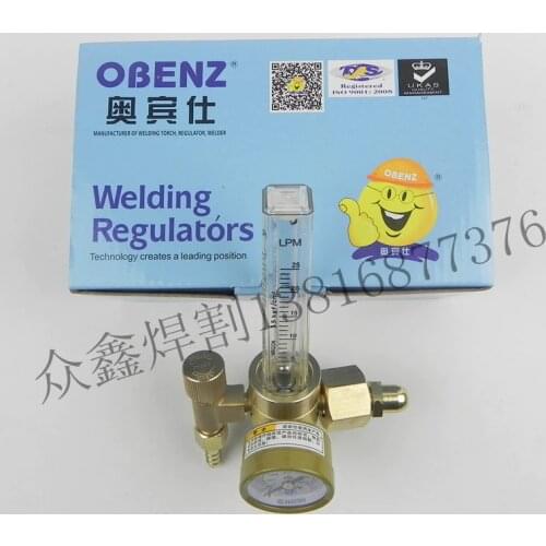 With the export 191 argon regulator argon table shipping obenz for argon arc welder