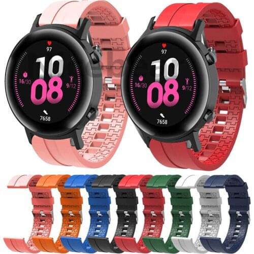 Silicon Watchband For Original Huawei Watch GT 2 Band TPU Strap For Huawei Wacth GT GT2 42mm 46mm Sport Watch Accessories