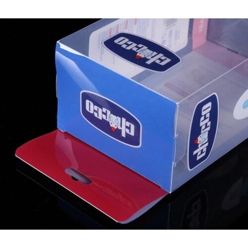 Custom high quality clear plastic clothing packing box,Heat Resistant Full Colors transparent gift box Printing ---PX20051