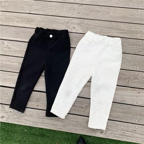 2 3 4 5 6 Years Toddler Girls Pants Autumn Winter Thicken Skinny Pants for Girl Kids Trousers High Quality Baby Girls Leggings