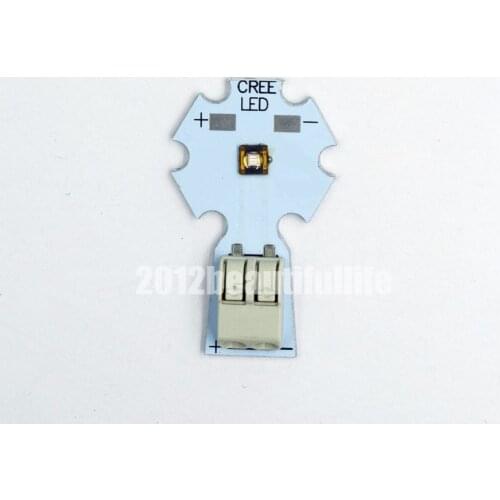10pcs/lot Semiled UV Ultra Violet 420-430nm 3w High Power Led with Solerless Aluminum PCB