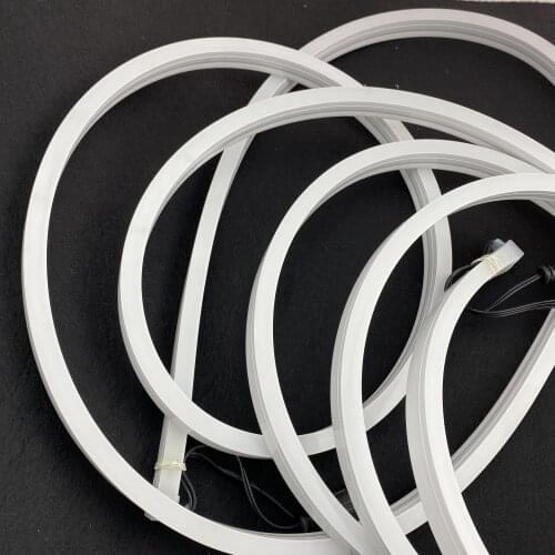 12mm*20mmm size,5m DC12V WS2811 60LEDs/m(20pixes/m) LED smart pixel neon strip;flexible;IP67 rated;13.5mm pigtials