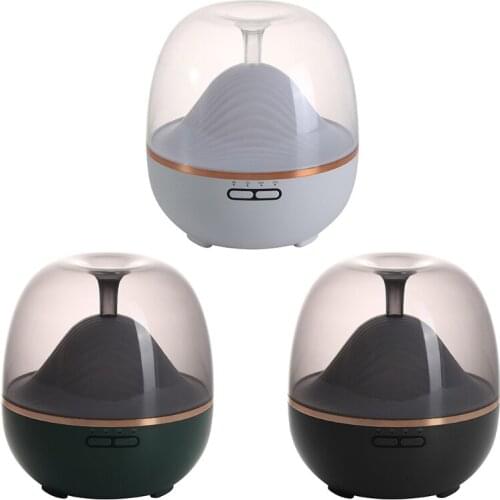 600ml Mountain View Essential Oil Aroma Diffuser Air Humidifier with LED Lamp