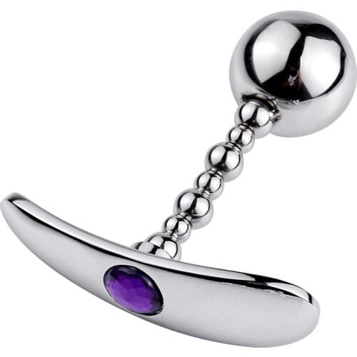 Anal Toy Stainless Steel Butt Plug Wearable Anal Plug Prostate Massager Man Women Anal Beads Sex Toys