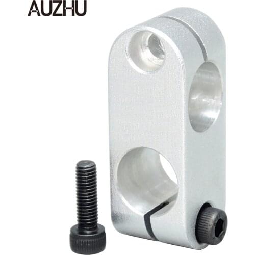 AUZHU STG Two-Way Connector Clamps Aluminum Alloy Tube Supports Strut Clamps Post Mounts Tube Connector Joints