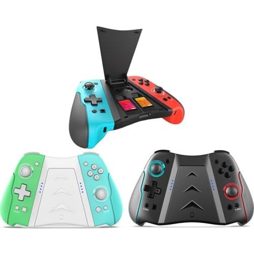 Game Switch Wireless Controller Left Right Bluetooth Gamepad For Nintend Switch With Card Slot Macro Programming Function